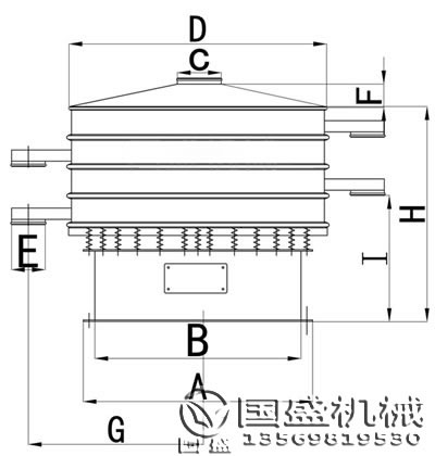 多功能篩選機尺寸對照圖 多功能篩選機尺寸對照圖